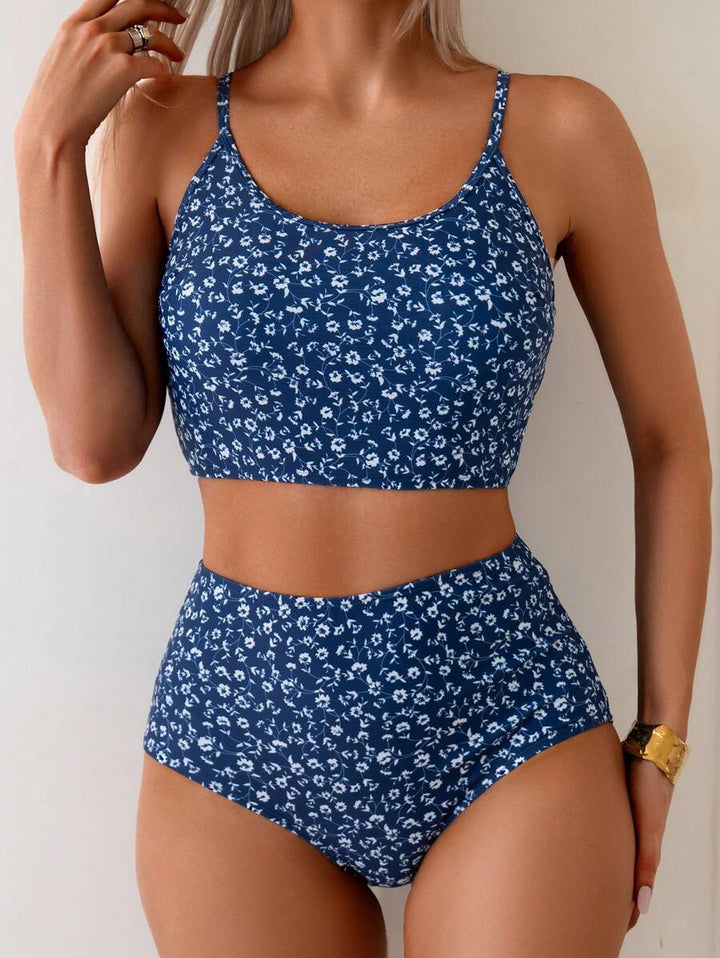 Costum de baie SHEIN, mix culori