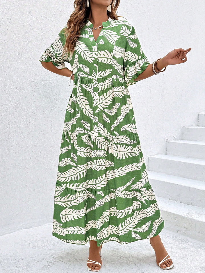 Rochie maxi SHEIN, mix culori