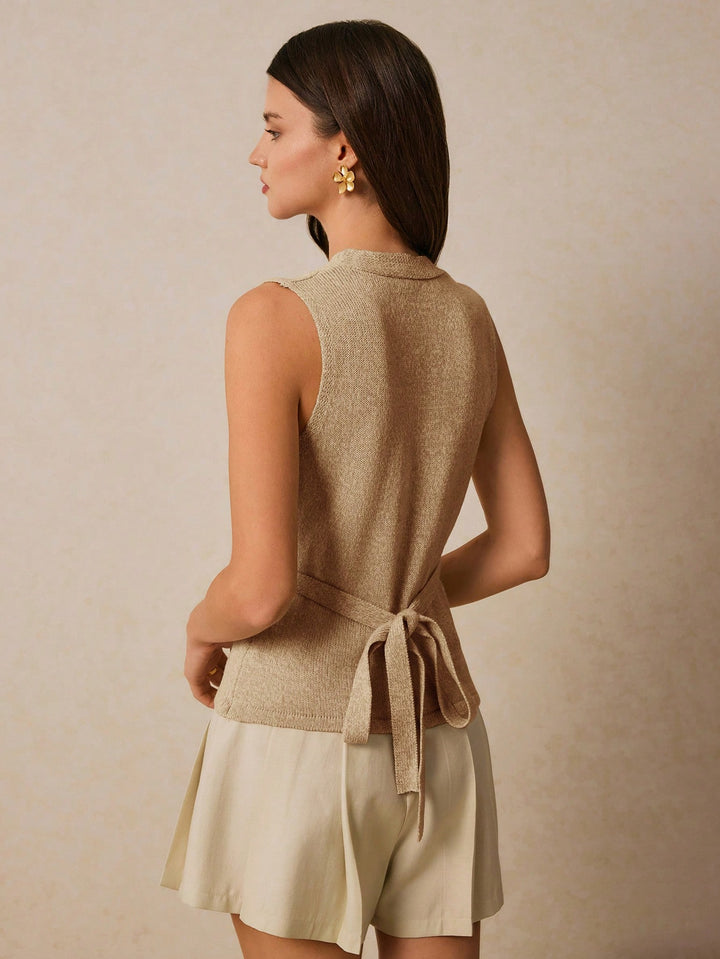 Cardigan SHEIN, kaki