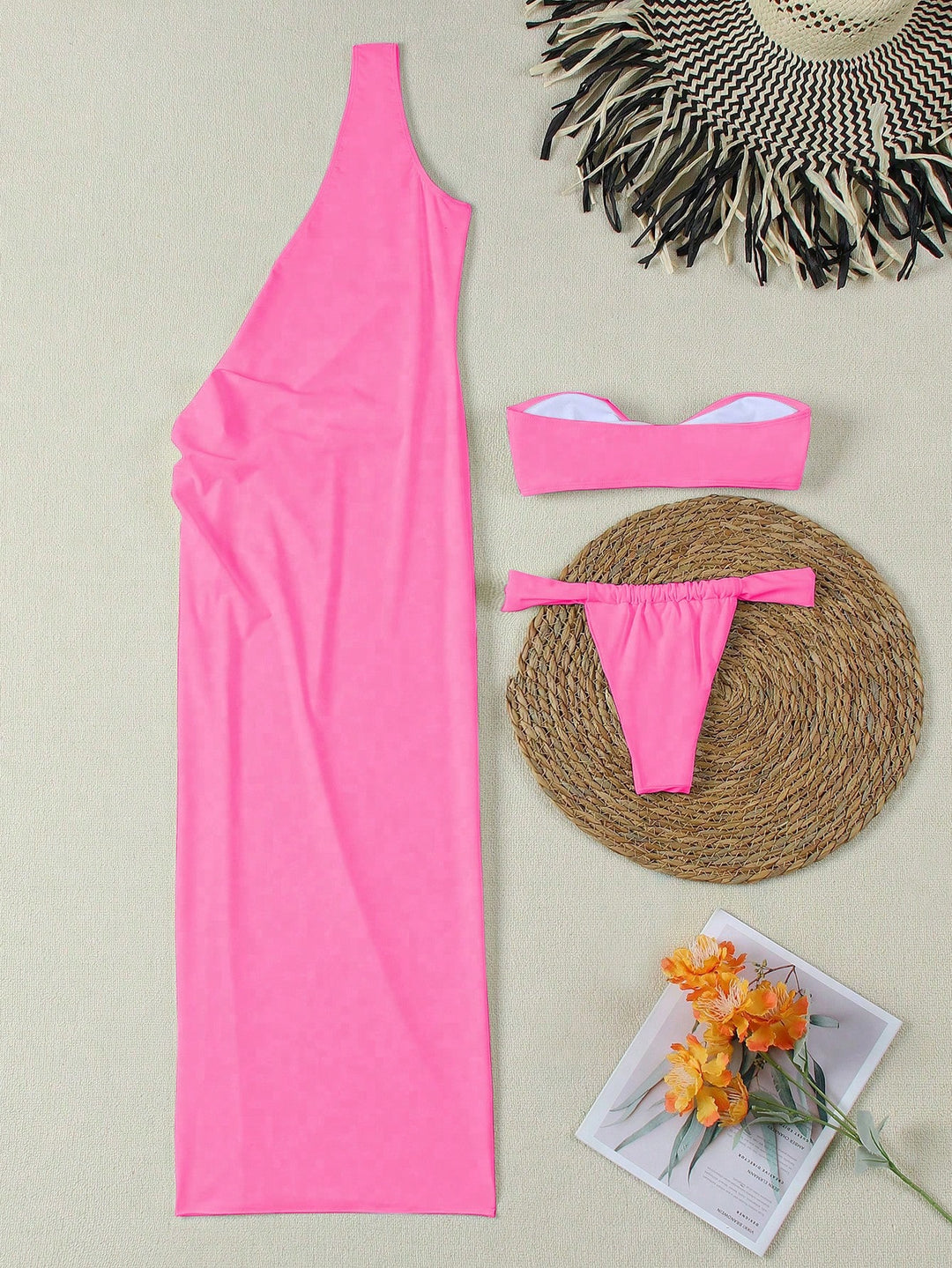 Rochie maxi SHEIN, roz