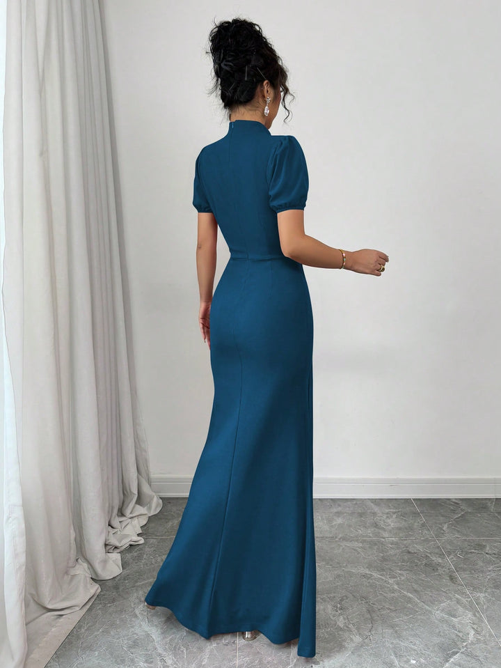 SHEIN maxi ruha, türkiz