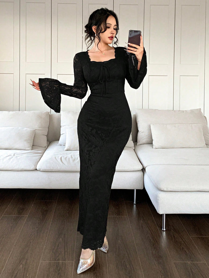 Rochie maxi SHEIN, negru