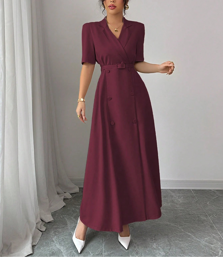 Rochie maxi SHEIN, vișiniu
