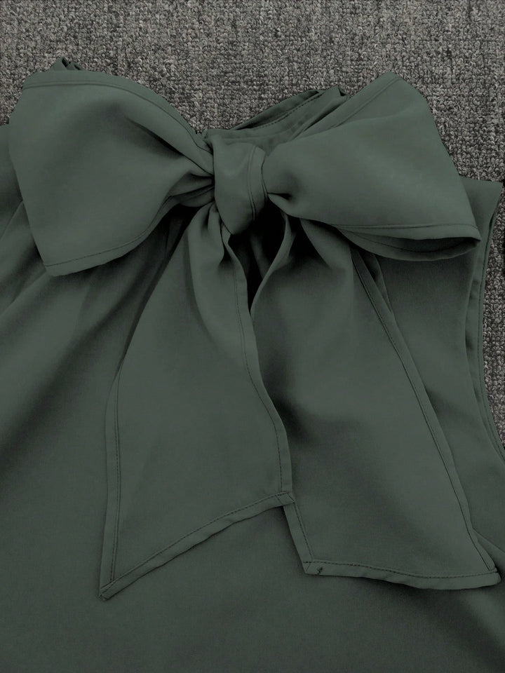 Cămașă cu mânecă scurtă SHEIN, verde