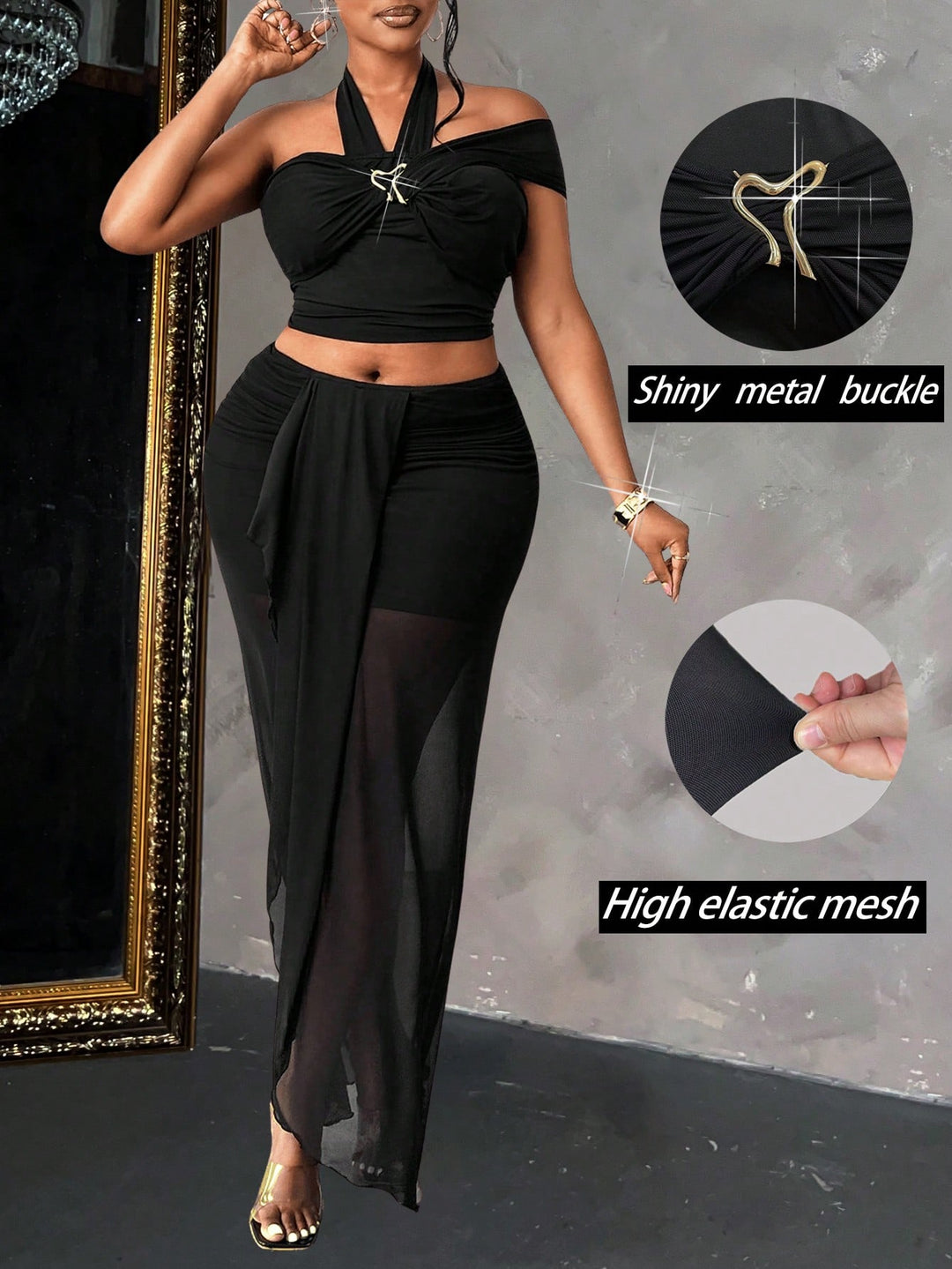 Compleu SHEIN, negru