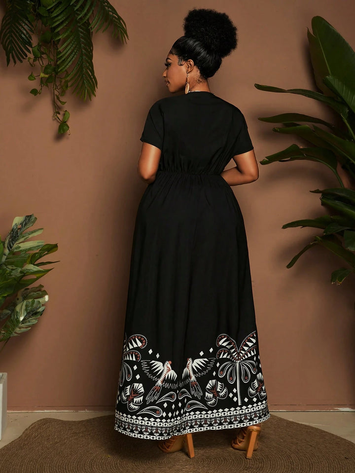 Rochie maxi SHEIN, negru