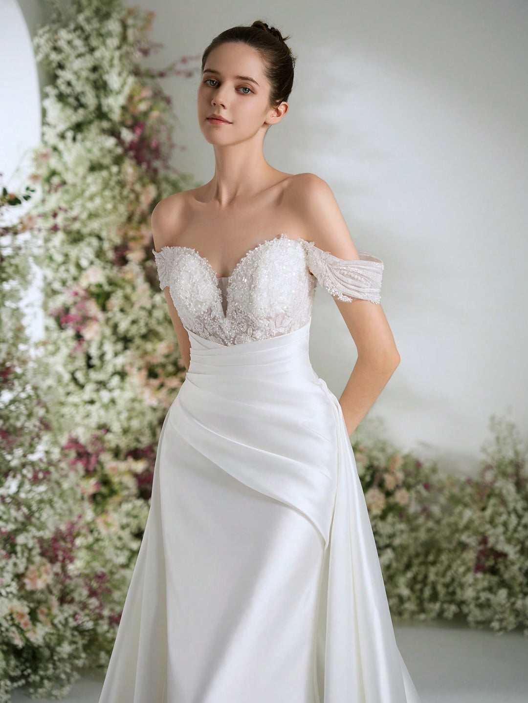 Rochie de mireasă SHEIN, alb