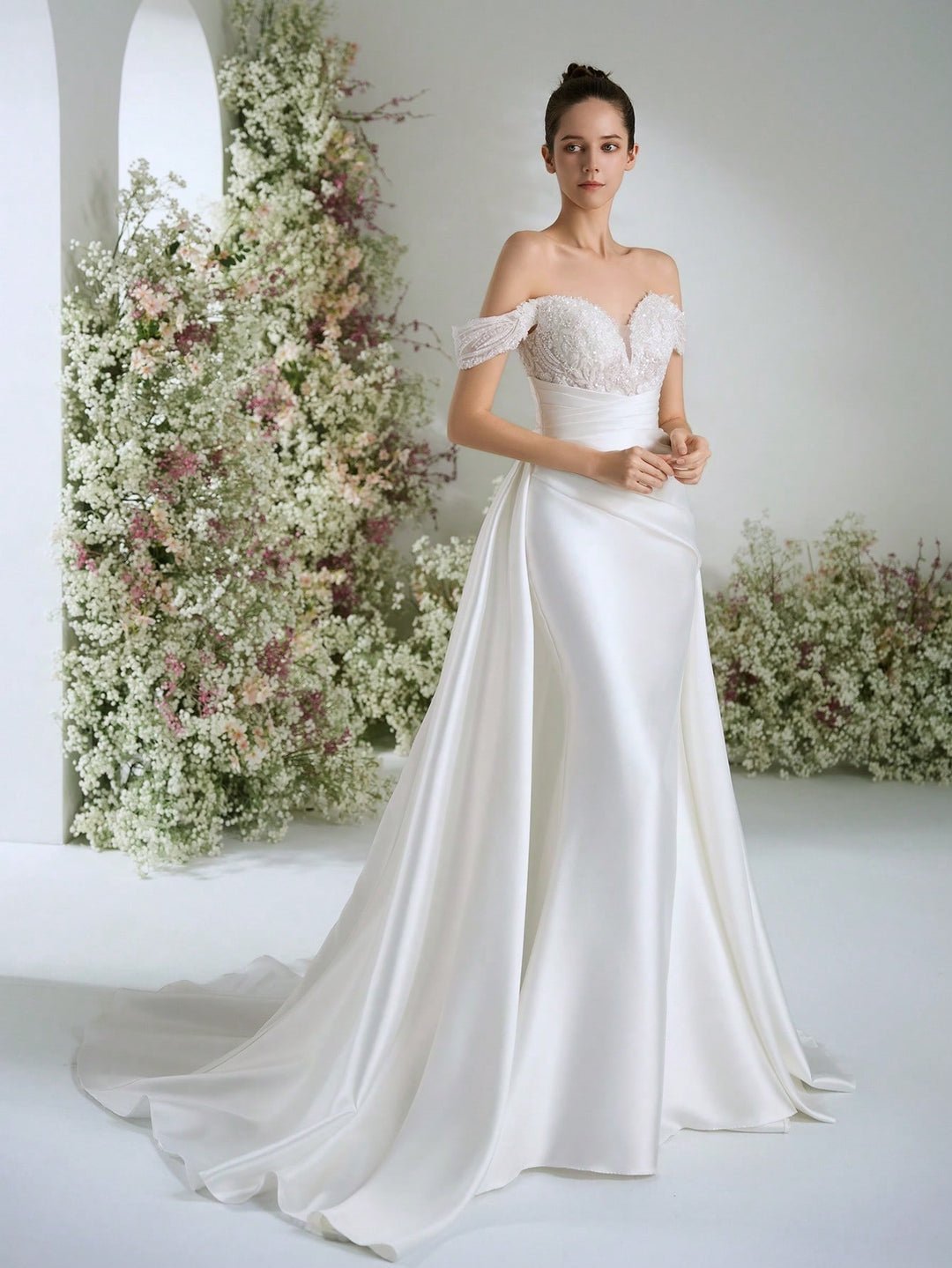 Rochie de mireasă SHEIN, alb