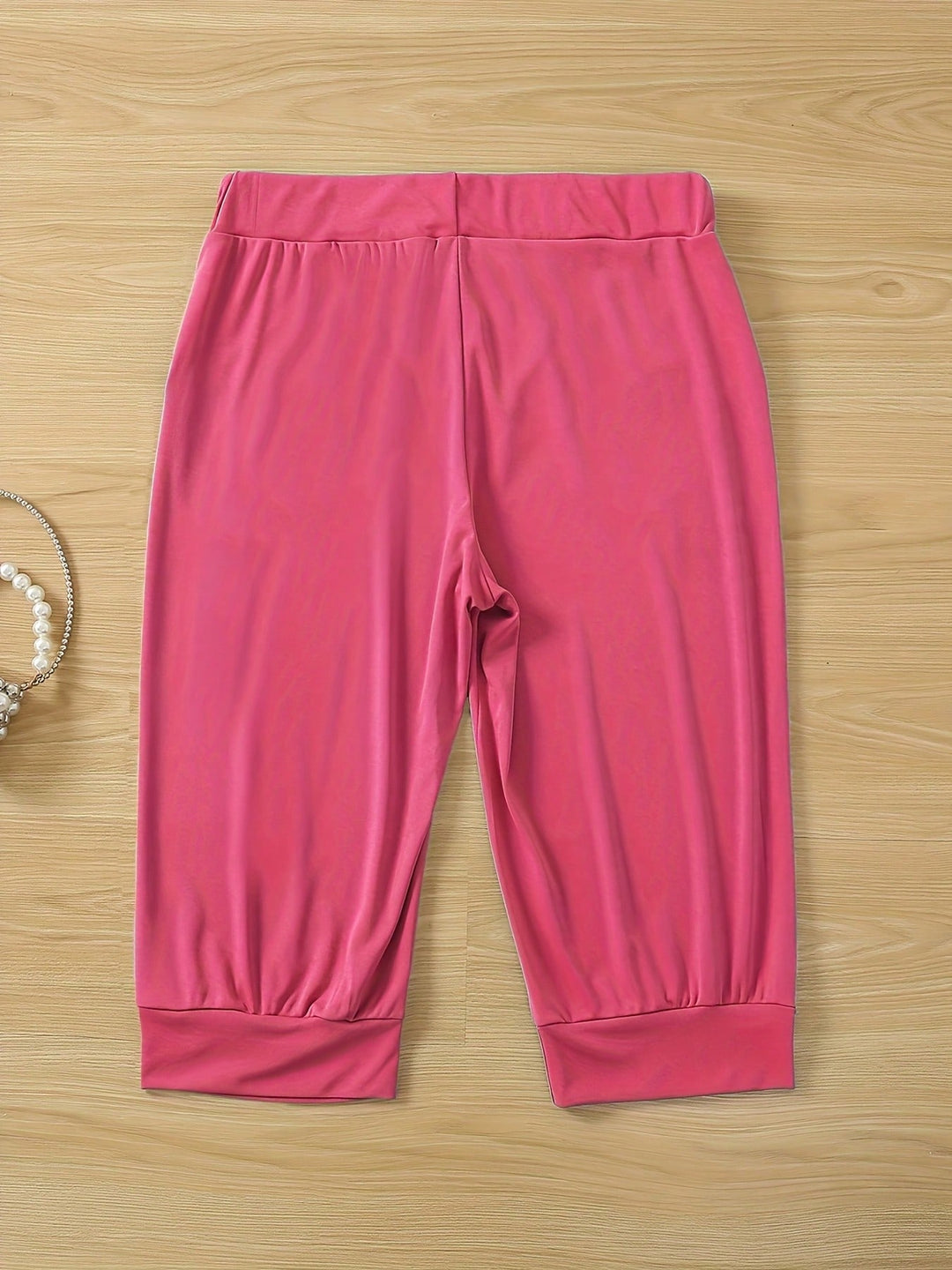 Pantaloni 3/4 SHEIN, roz