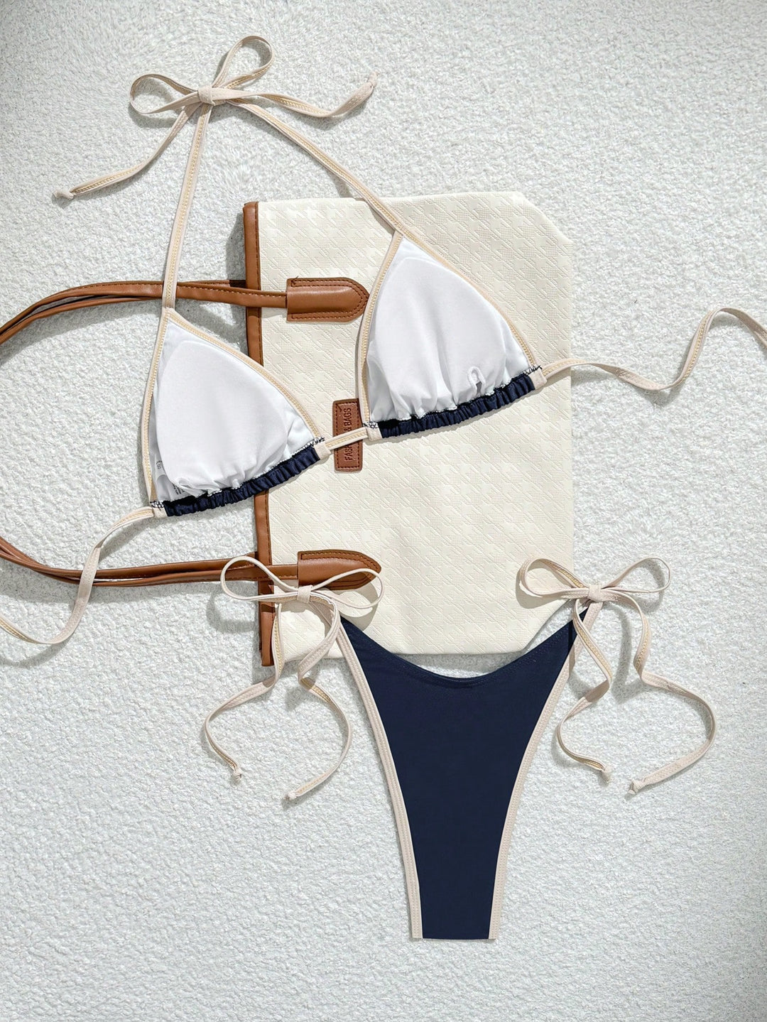 Set bikini SHEIN, albastru