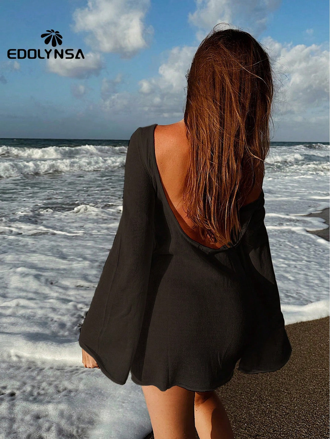 SHEIN strandruha, fekete