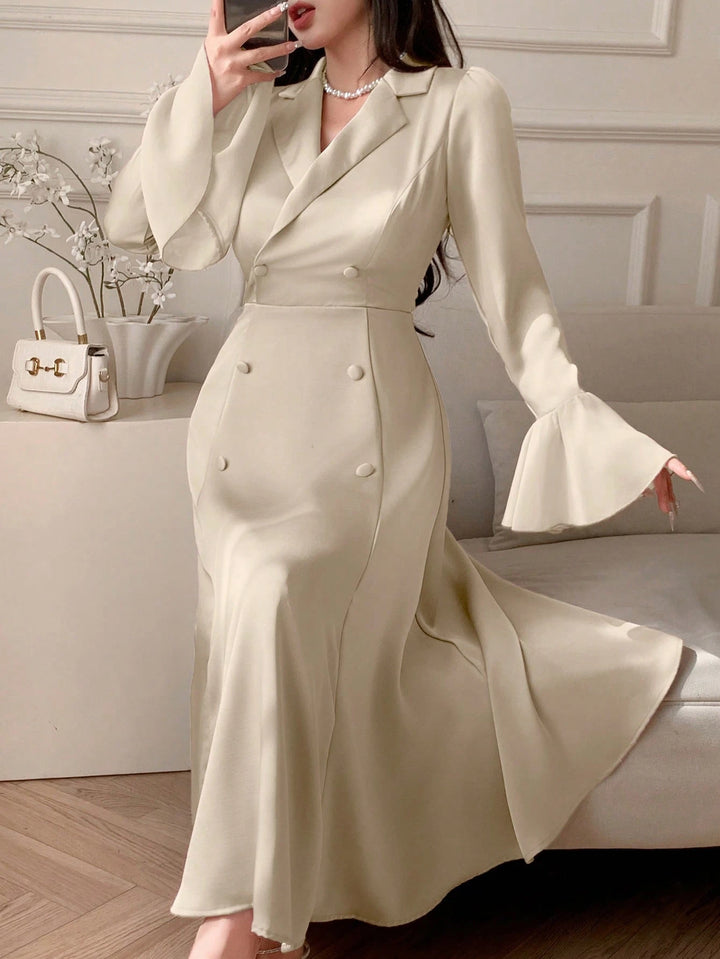 Rochie maxi Shein, bej