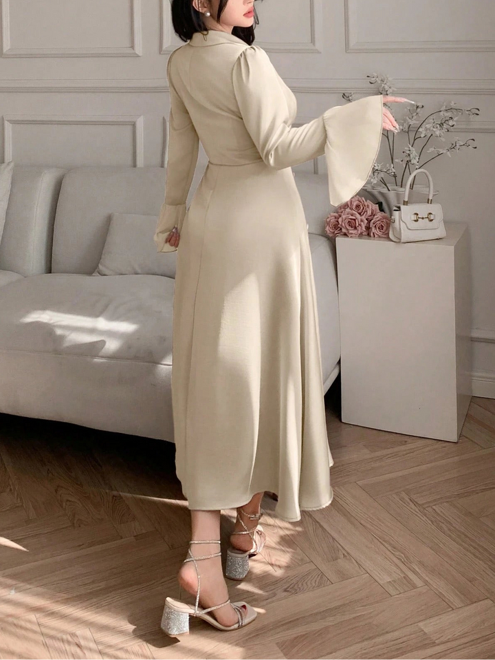 Rochie maxi Shein, bej
