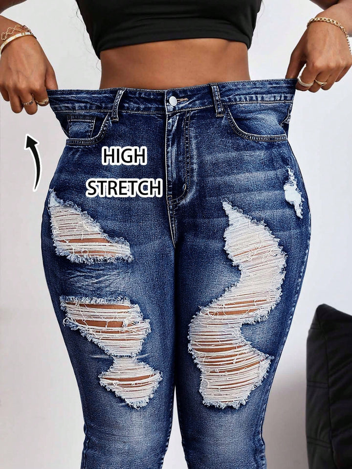 Jeans SHEIN, albastru