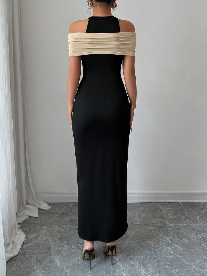 Rochie maxi SHEIN, negru
