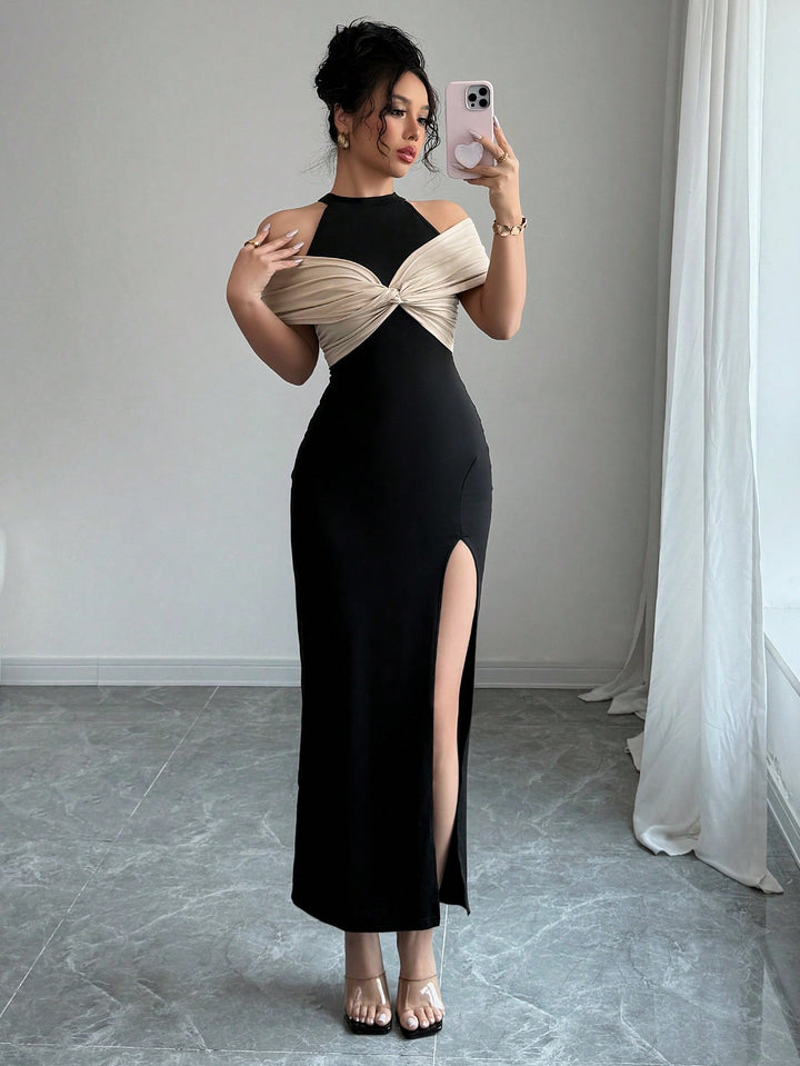 Rochie maxi SHEIN, negru