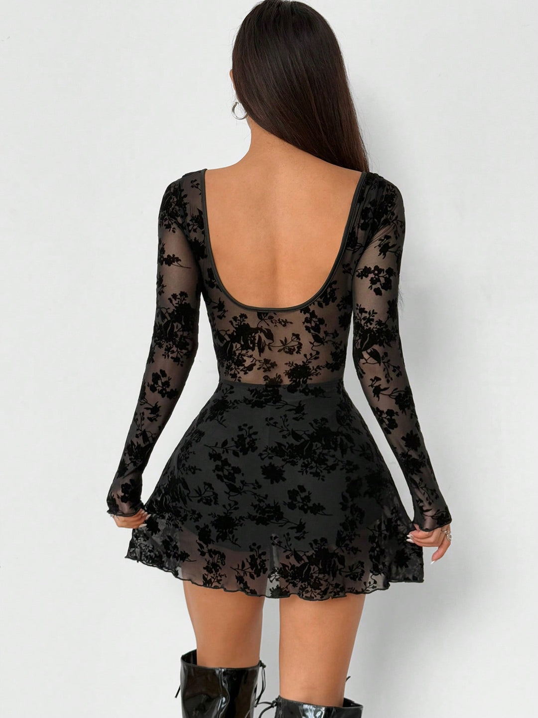 Rochie mini SHEIN, negru