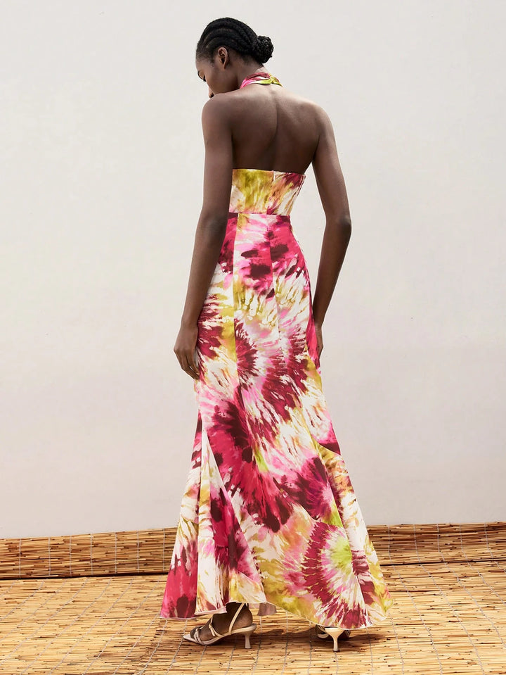 Rochie maxi SHEIN, mix culori