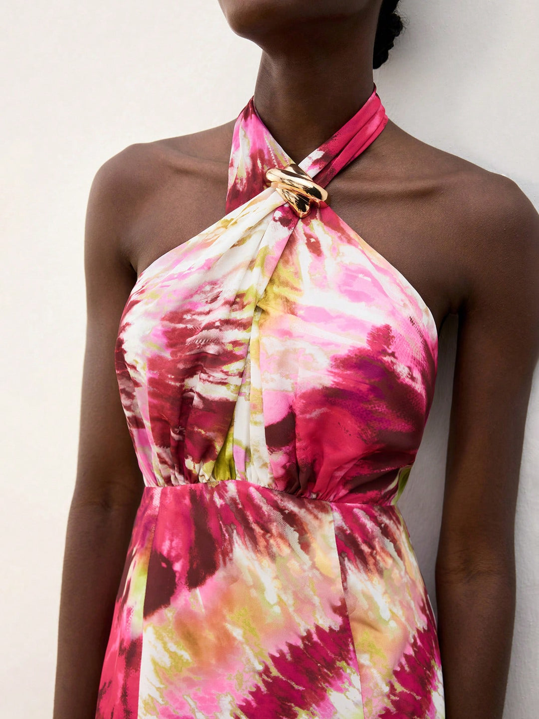Rochie maxi SHEIN, mix culori