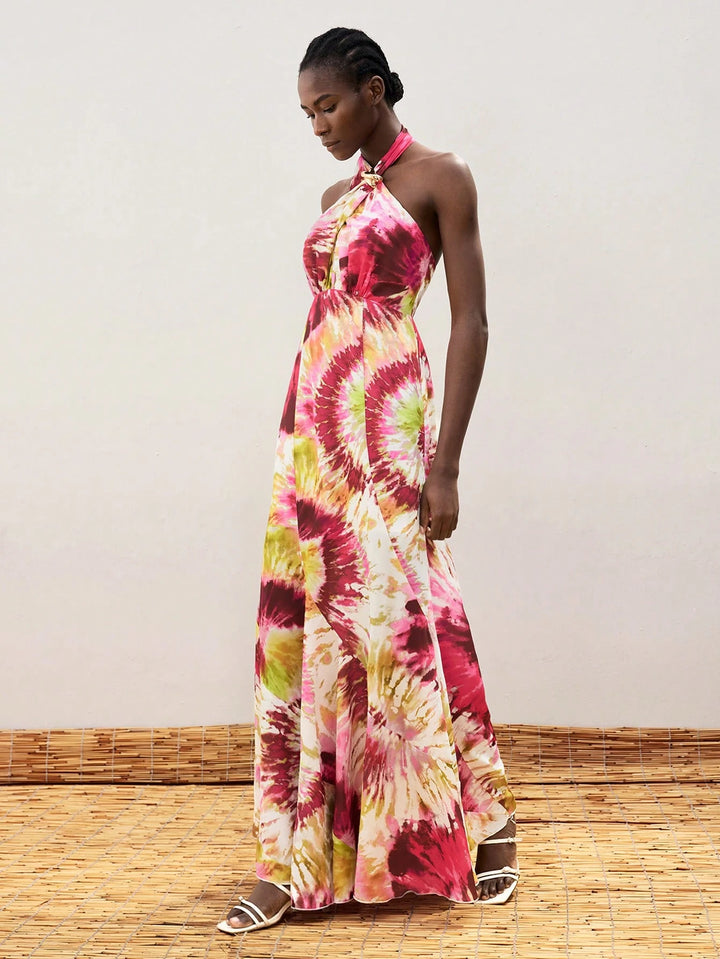 Rochie maxi SHEIN, mix culori