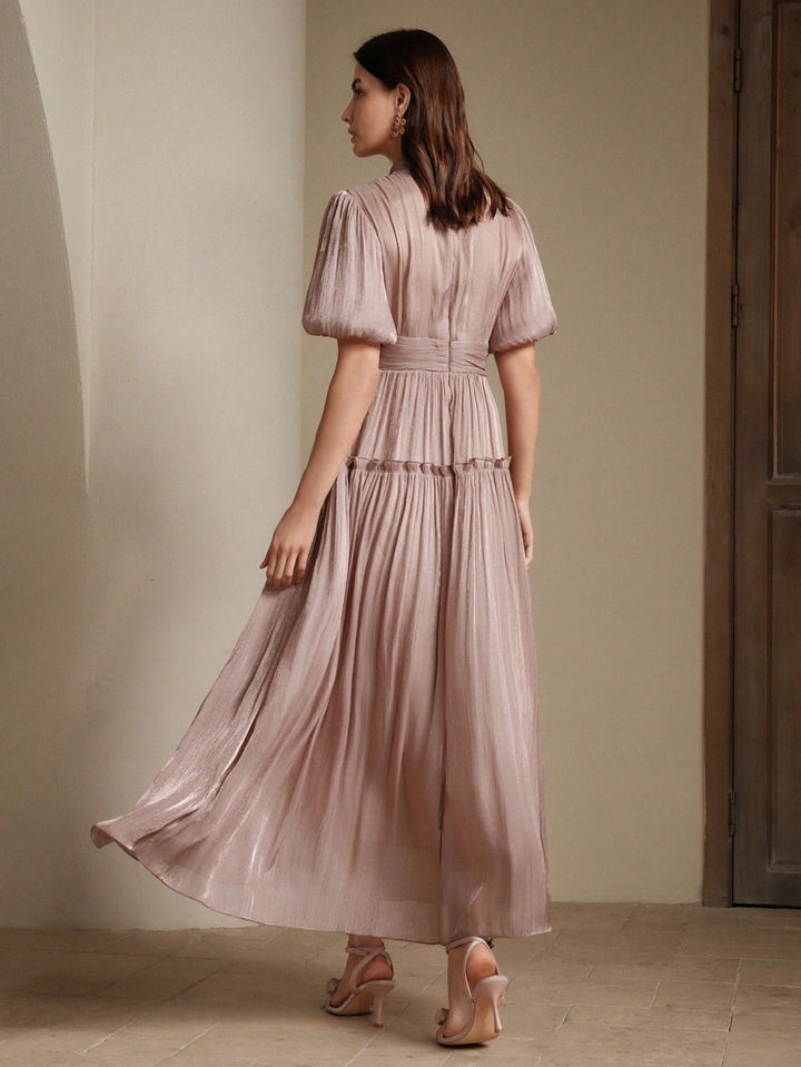 Rochie maxi SHEIN, vișiniu