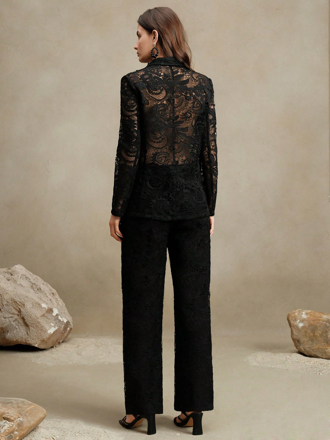 Costum SHEIN, negru