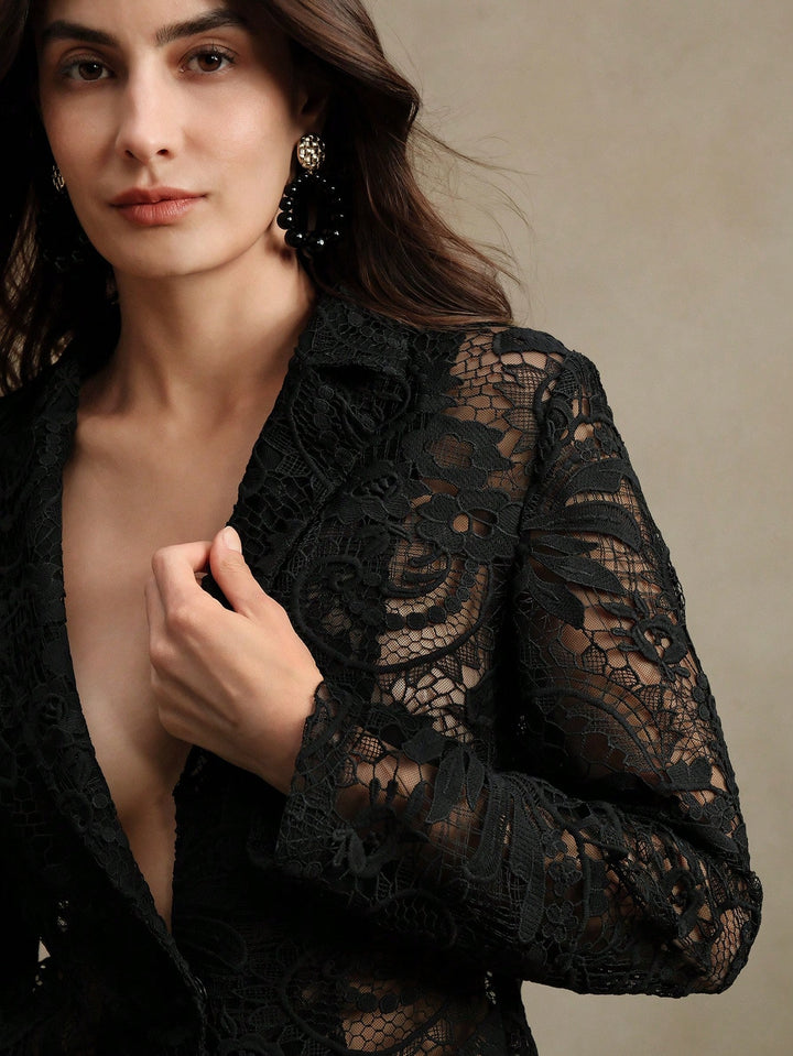 Costum SHEIN, negru