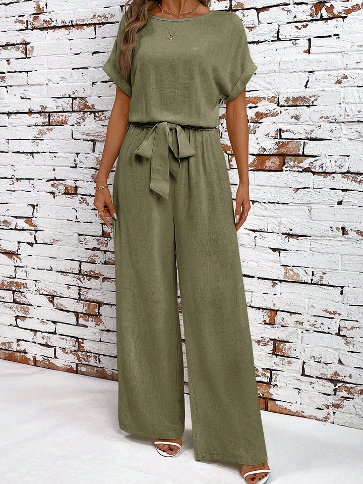 SHEIN hosszú overál, khaki