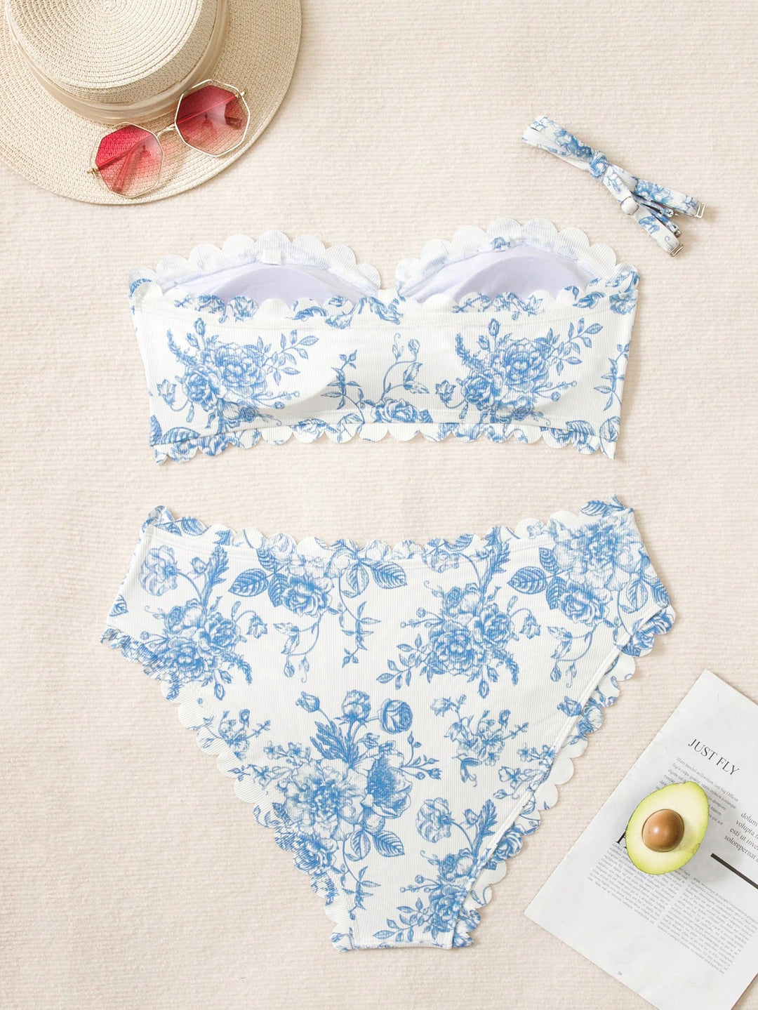 Set bikini de baie SHEIN, mix culori