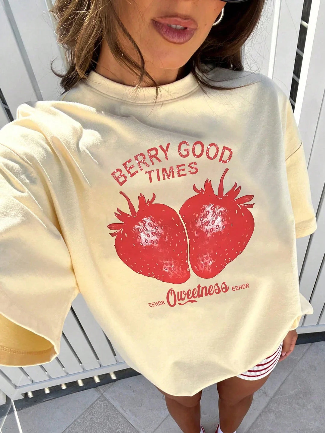 Tricou SHEIN, bej