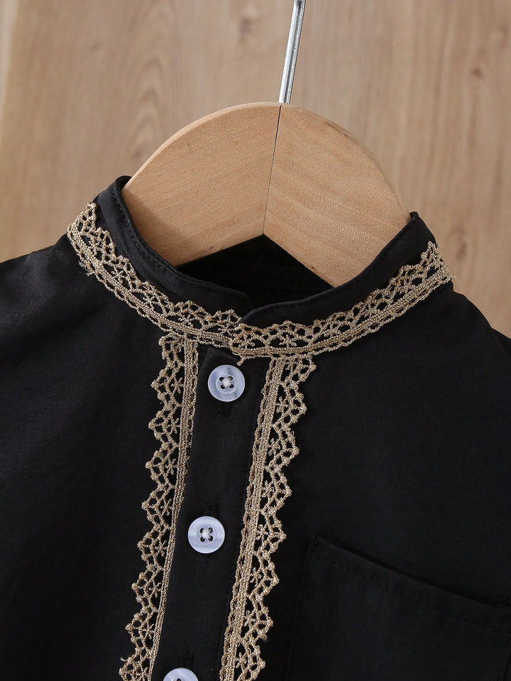 Caftan SHEIN, negru