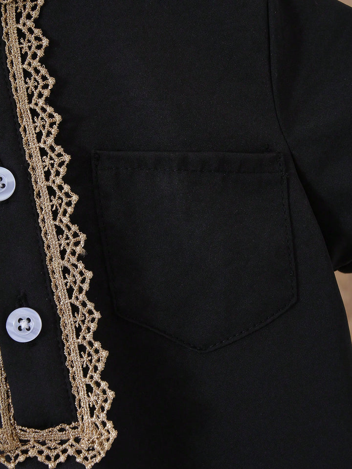 Caftan SHEIN, negru