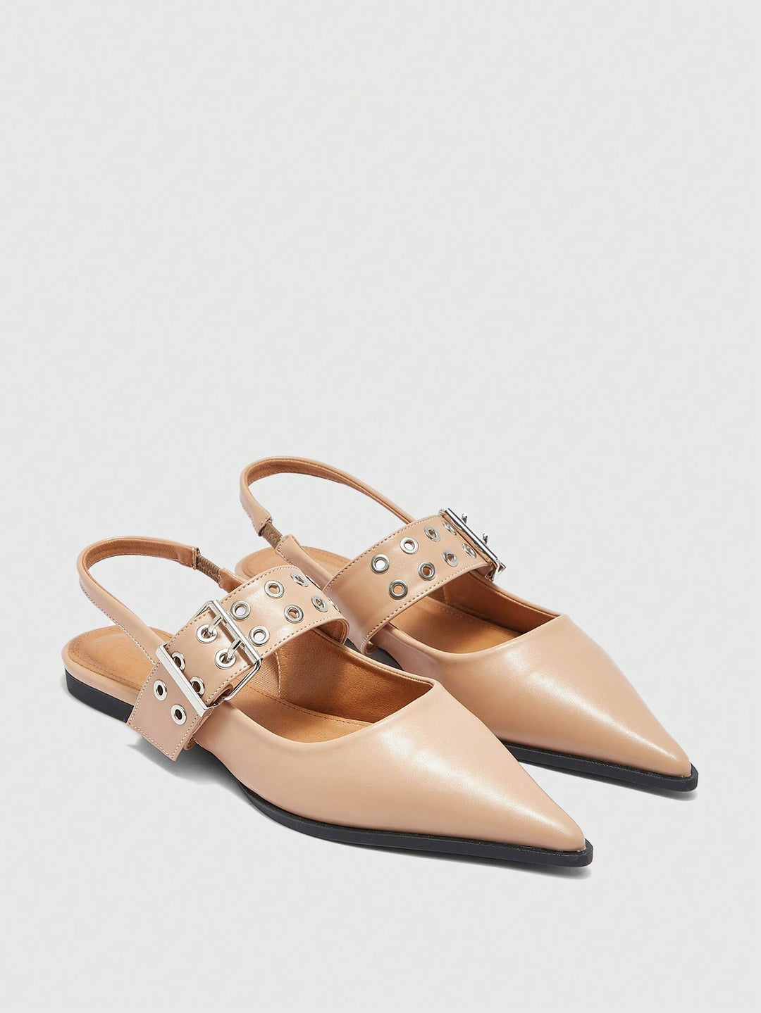 SHEIN balerina cipő, bézs