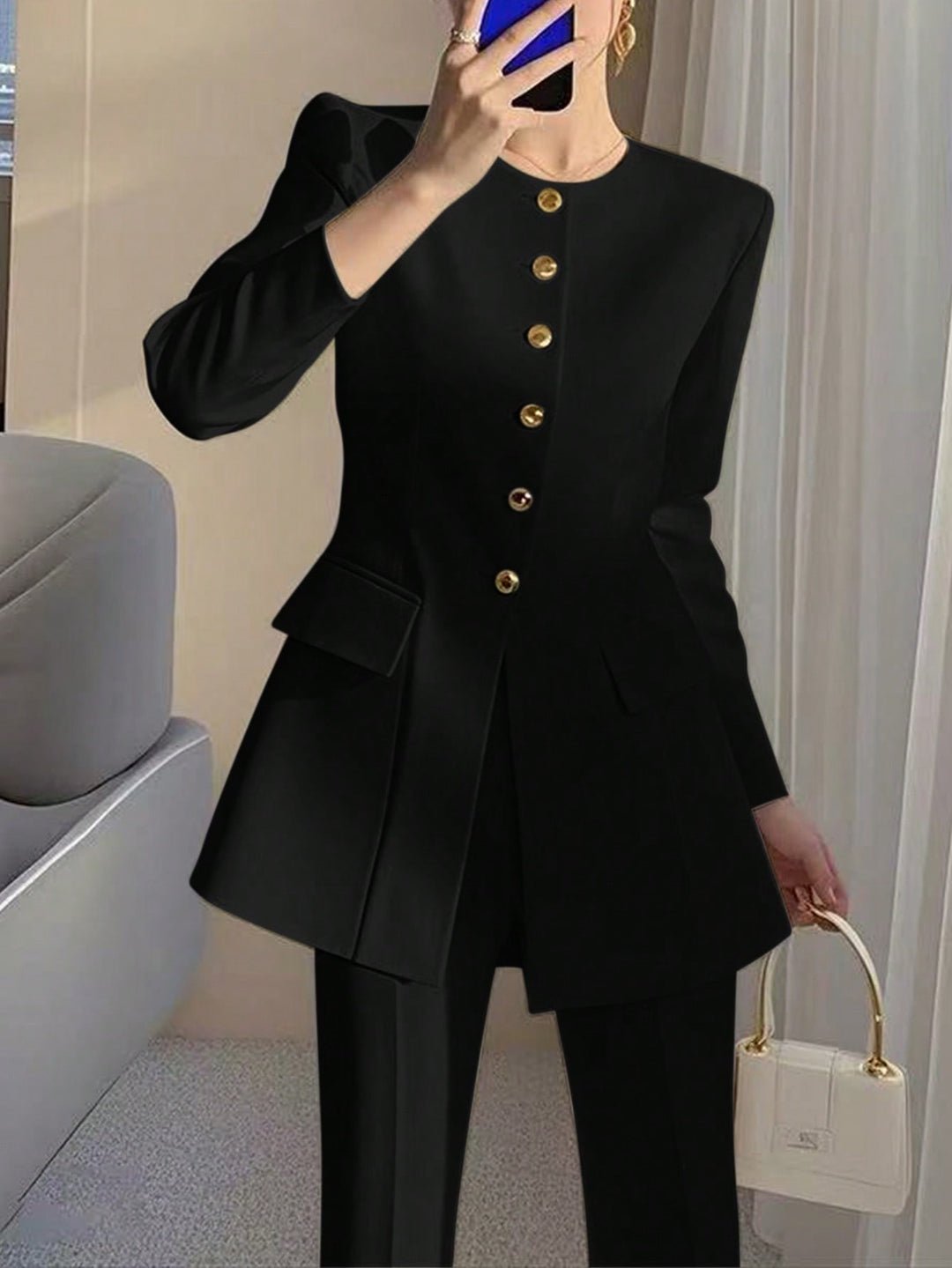 Palton SHEIN, negru