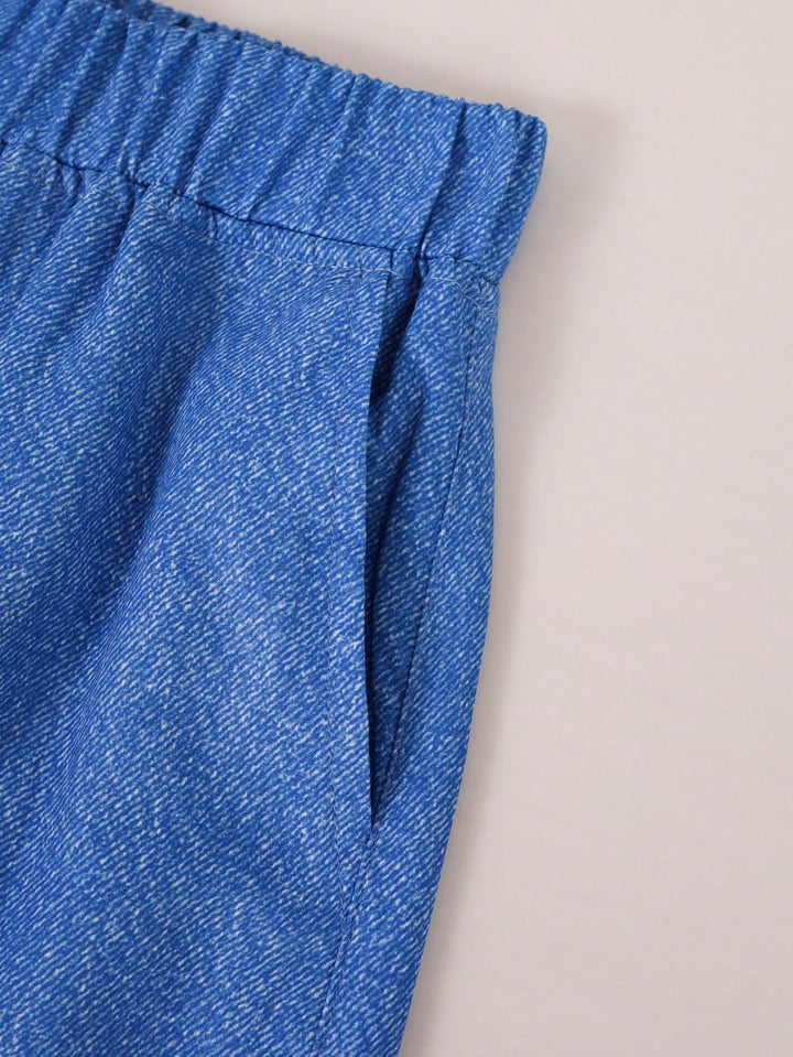 Pantaloni SHEIN, albastru