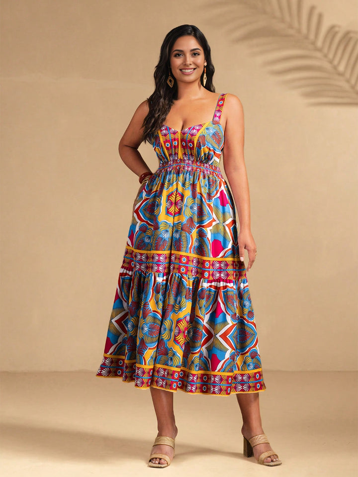 SHEIN Mid Dress, Mixed Colors