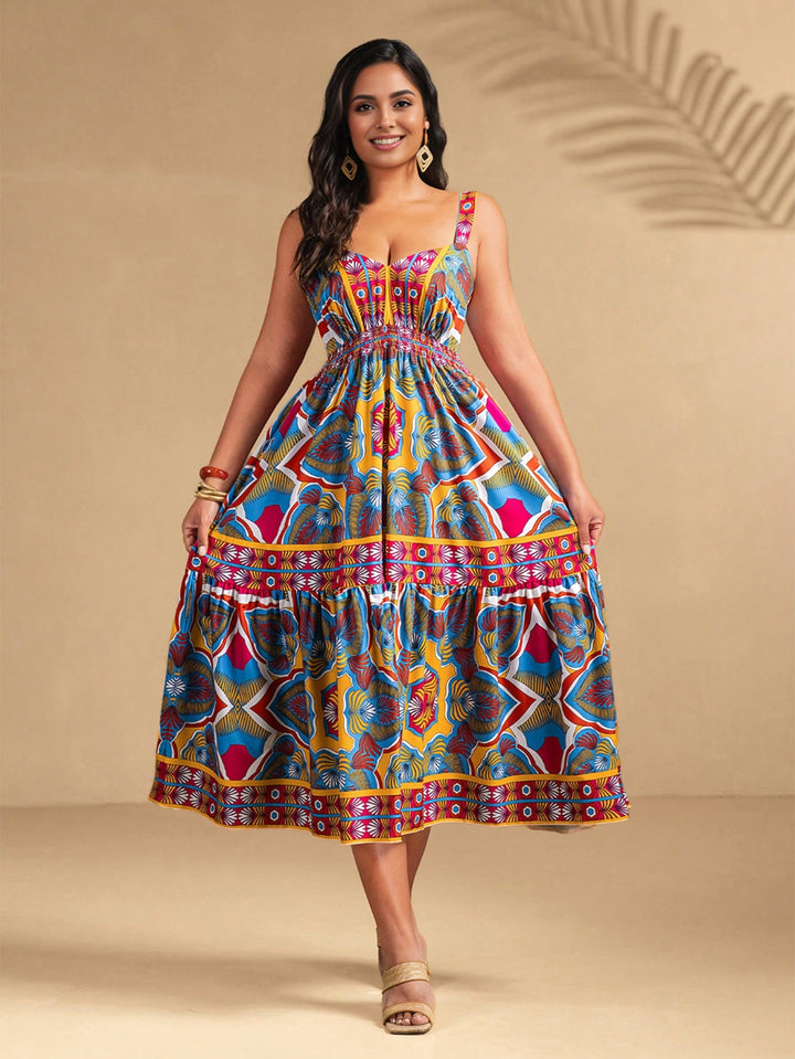 SHEIN Mid Dress, Mixed Colors