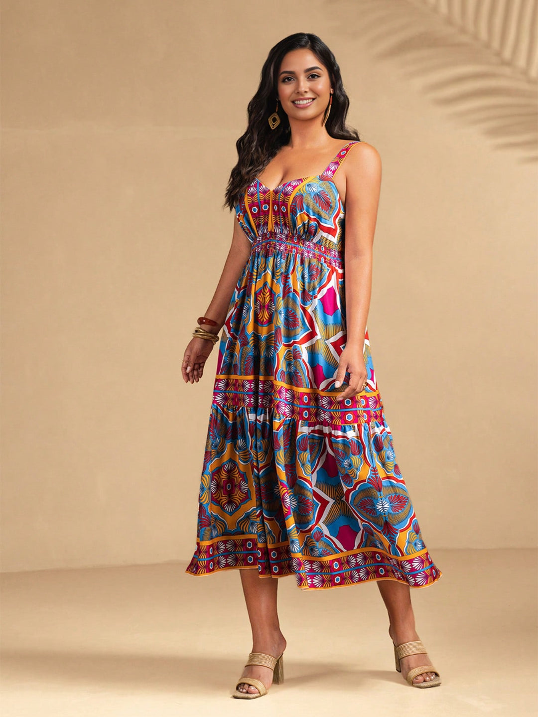 SHEIN Mid Dress, Mixed Colors