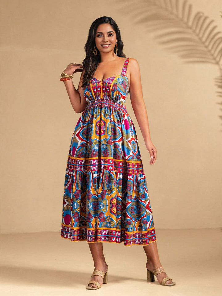 SHEIN Mid Dress, Mixed Colors