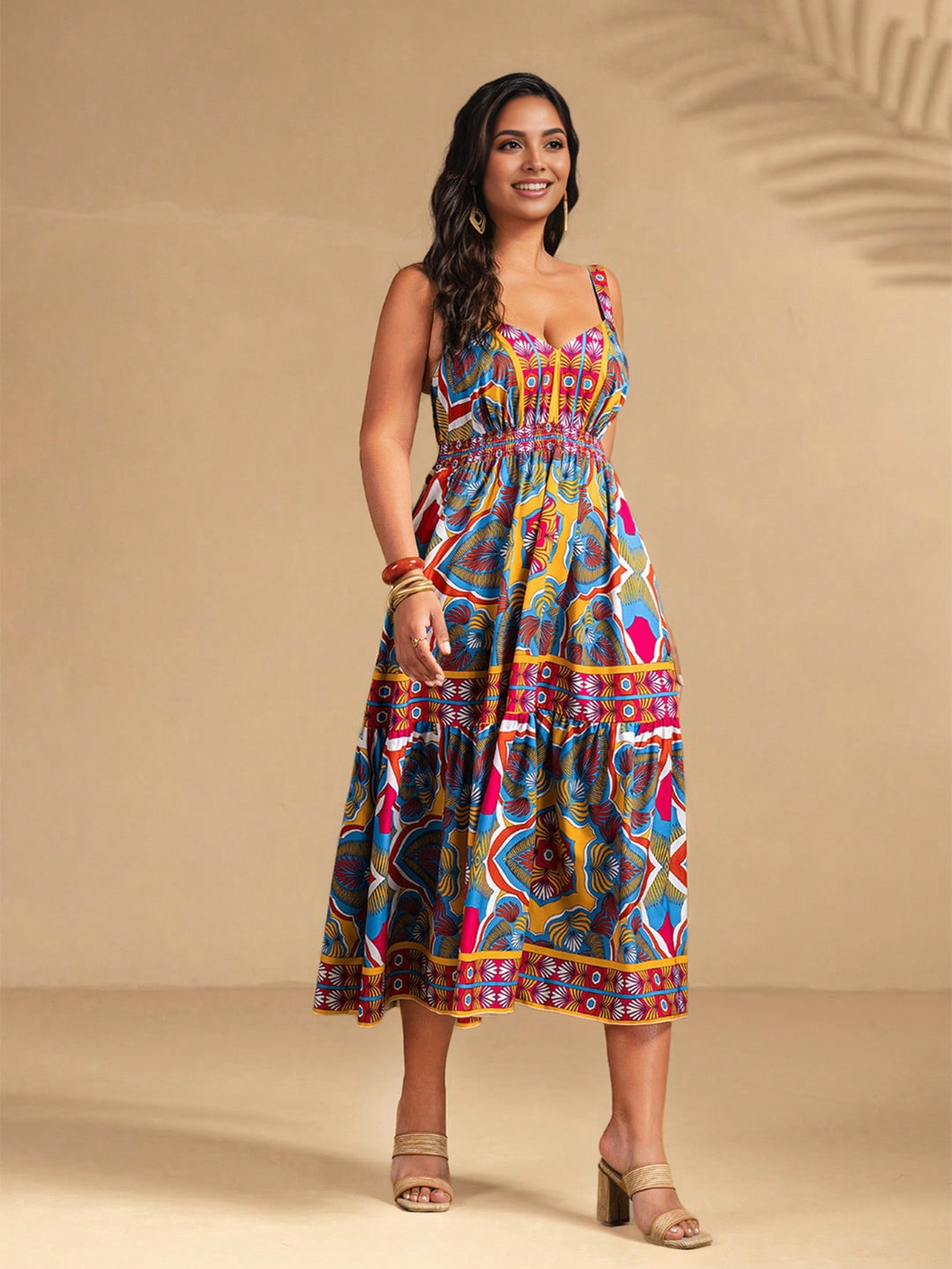 SHEIN Mid Dress, Mixed Colors