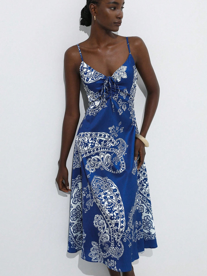 Rochie maxi SHEIN, mix culori