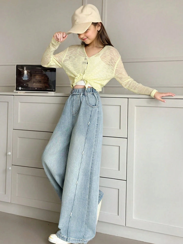 Jeans SHEIN, albastru