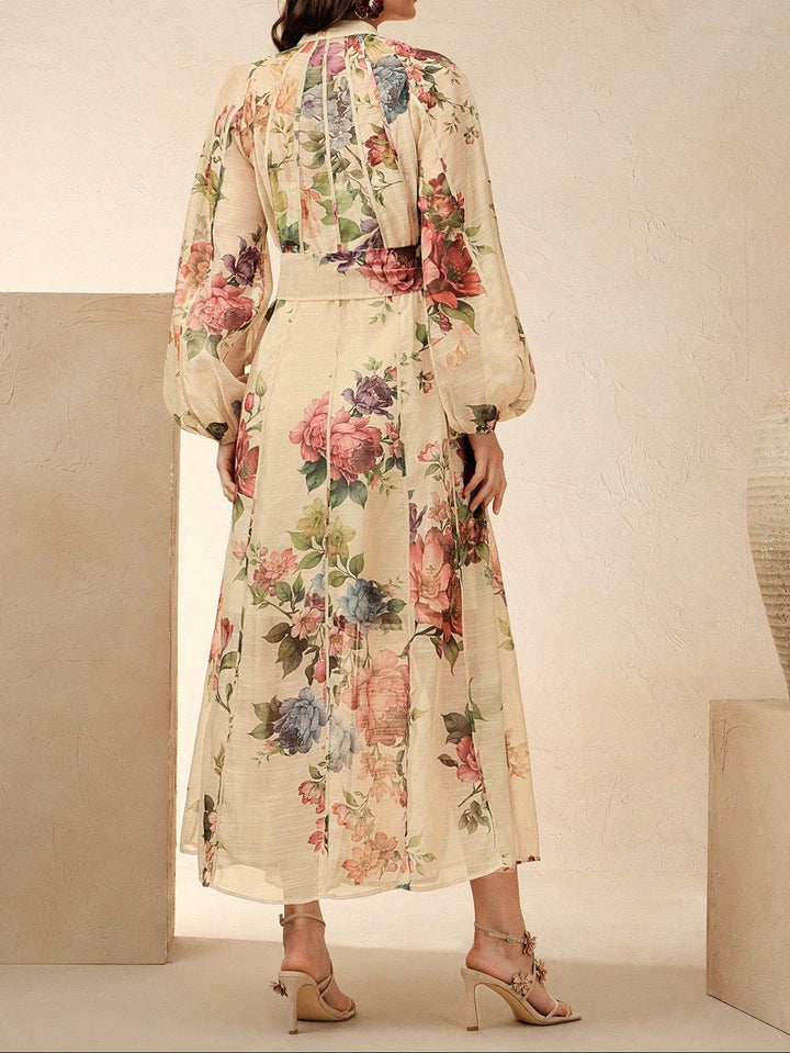 Rochie midi Shein, mix culori