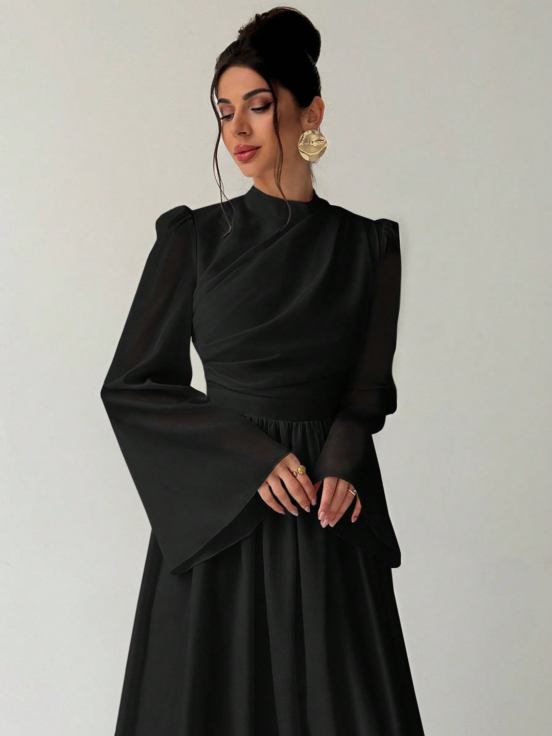 Rochie maxi SHEIN, negru