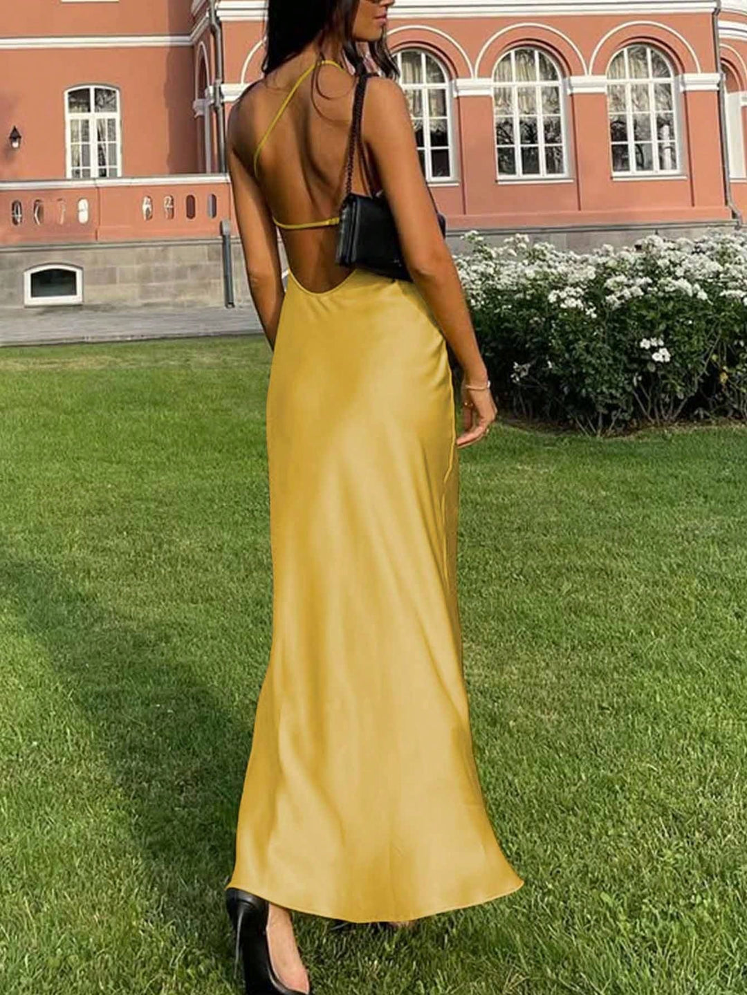 Rochie maxi SHEIN, galben