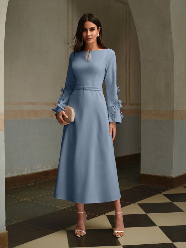 Rochie midi SHEIN, albastru
