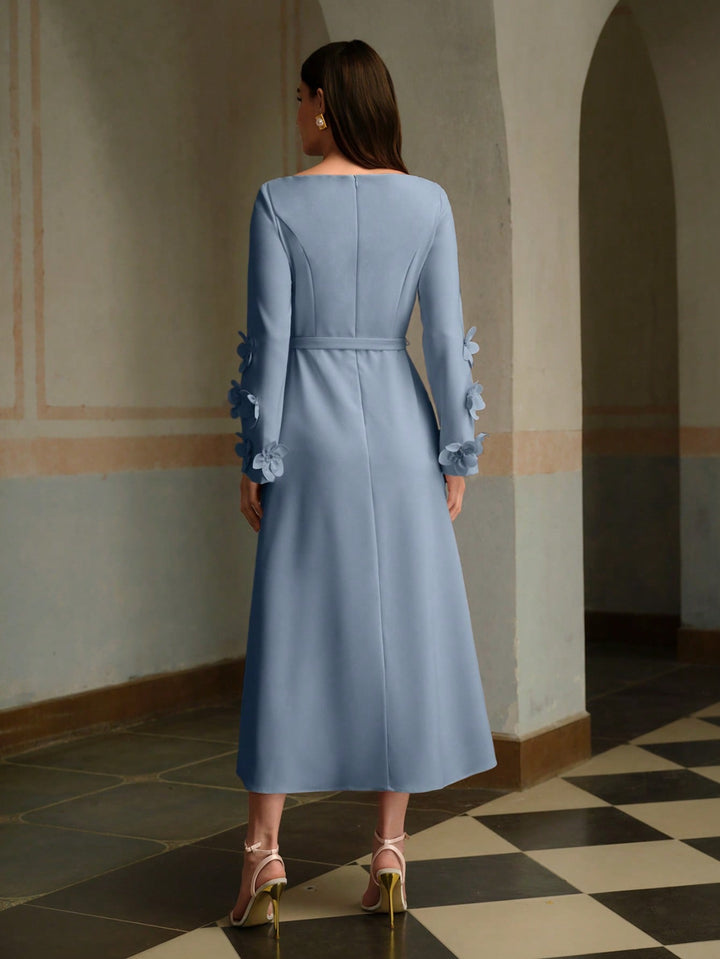 Rochie midi SHEIN, albastru