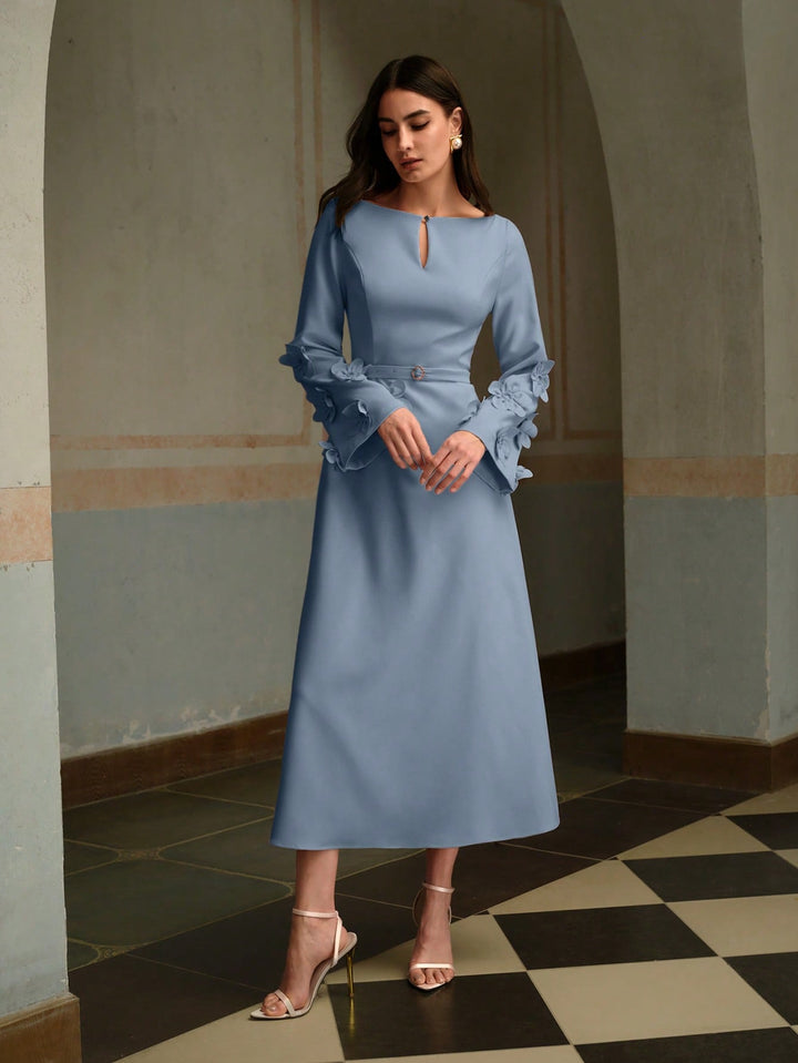 Rochie midi SHEIN, albastru