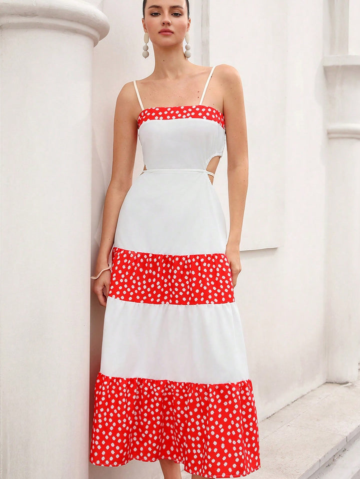 Rochie midi SHEIN, mix culori