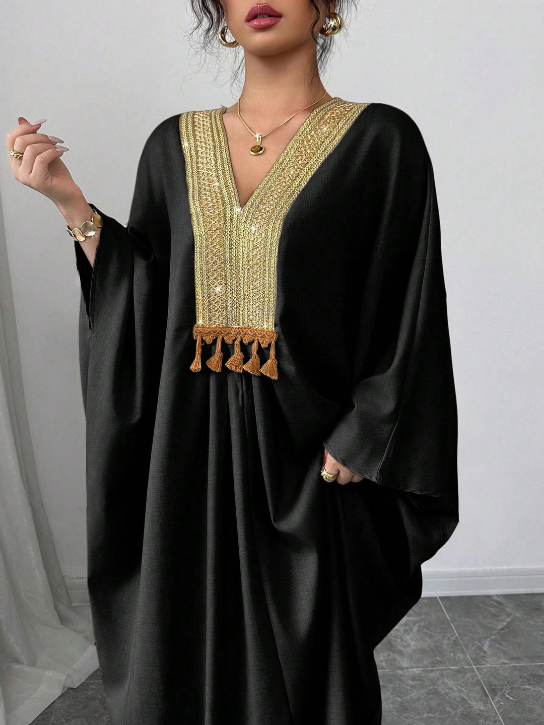 Rochie maxi SHEIN, negru